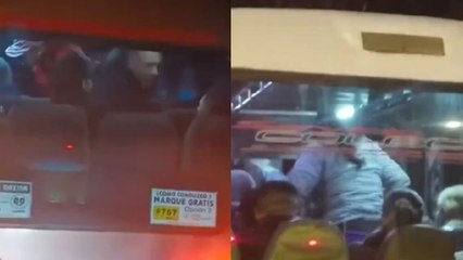 Nuevo atraco a mano armada en la autopista Sur: preocupación por inseguridad en buses intermunicipales