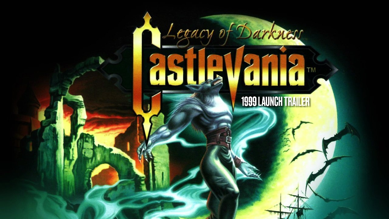 CastleVania - Legacy of Darkness (1999 Launch Trailer)