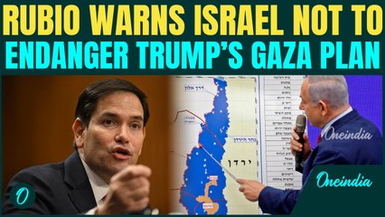 US’ SHOCKING Anti-Israel Turn Stuns Netanyahu; Rubio THREATENS Israel Over West Bank Annexation