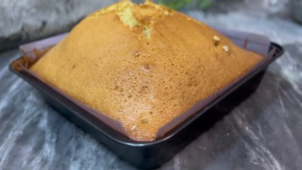 Homemade Soft & Spongy Cake Without Oven | Easy Cake Recipe at Home
