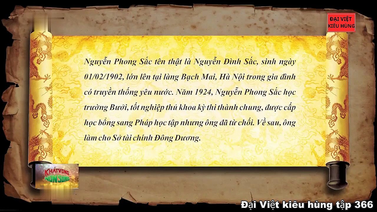366 Đại Việt kiêu hùng - Nguyễn Phong Sắc bí thư xứ ủy Trung kỳ