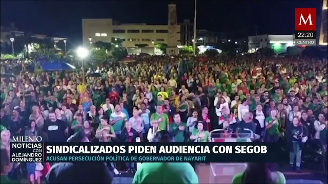 Trabajadores de Nayarit denuncian persecución política del gobernador