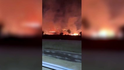 INCENDIO EN CÓRDOBA