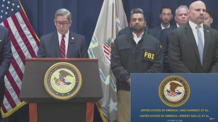FULL SPEECH: WATCH LIVE: FBI DIRECTOR PATEL holds BRIEFING after NBA STARS ARRESTED for GAMBLING