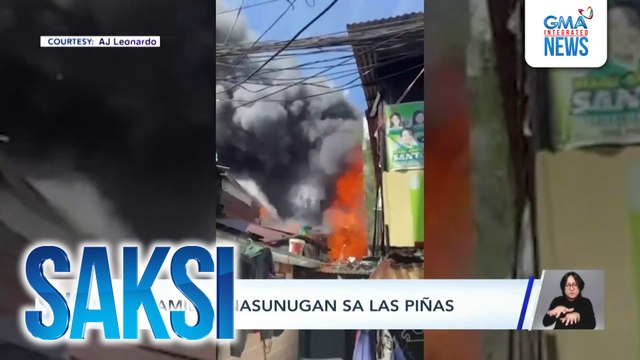 33 pamilya, nasunugan sa Las Piñas | Saksi
