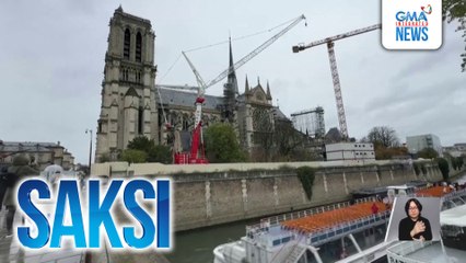 Notre-Dame Cathedral na nasunog noong 2019, dinarayong muli matapos ang mabusising restoration | Saksi