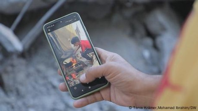 Grieving Gaza father searches for family buried under rubble