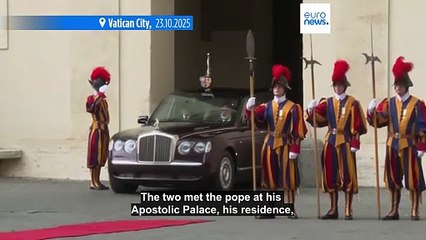 Pray together to stay together: King Charles meets Pope Leo XIV in historic public show of unity