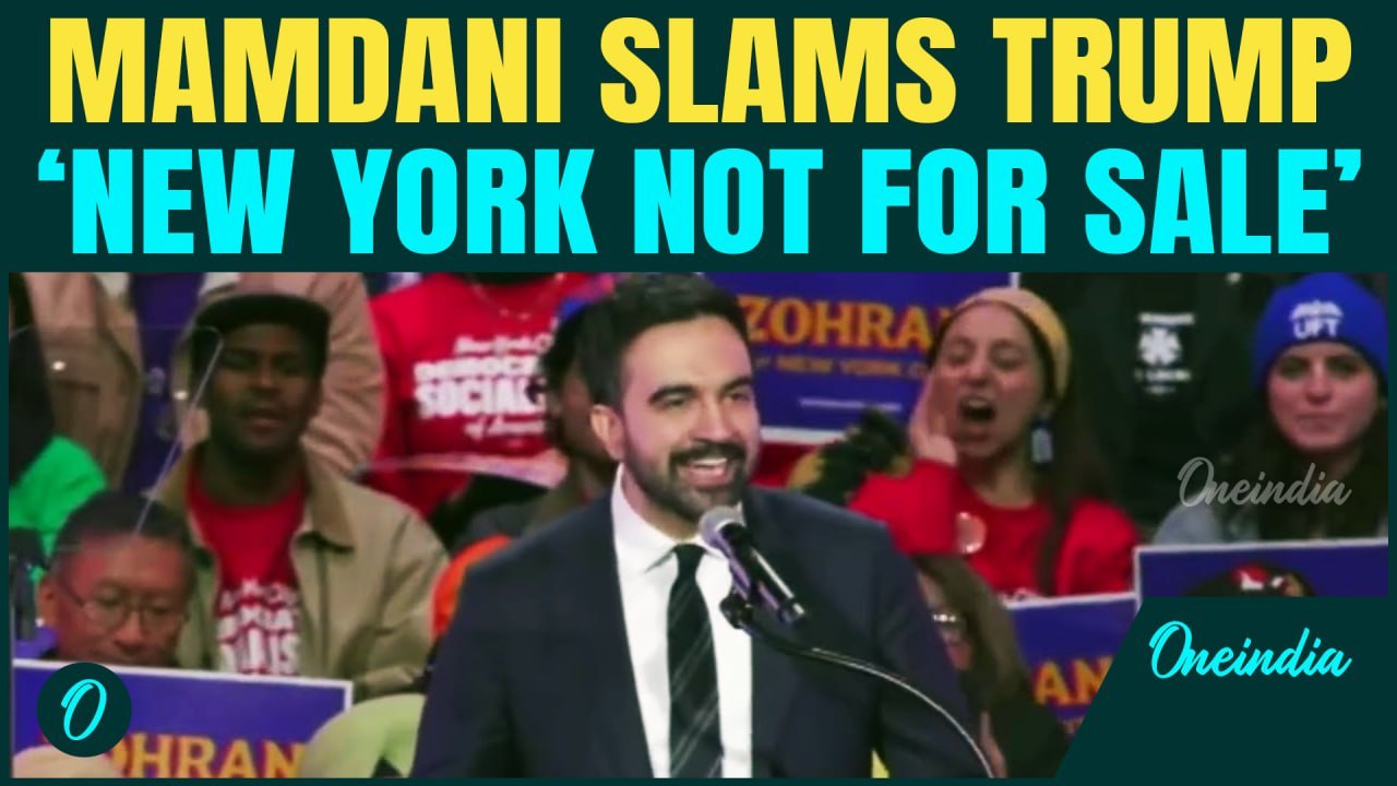 New York Mayoral Elections | Zohran Mamdani ROARS at Donald Trump | ‘Retreat or Fight’ | Watch!