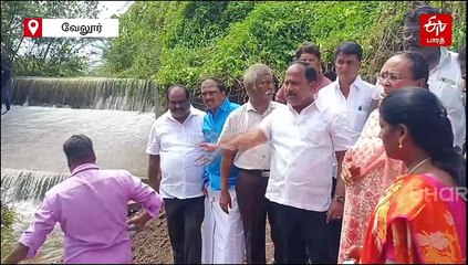 கனமழை எதிரொலி: வேலூரில் நிரம்பி வழியும் ஏரிகள் – கால்வாய் உடைப்பு சரி செய்யும் பணி தீவிரம்!