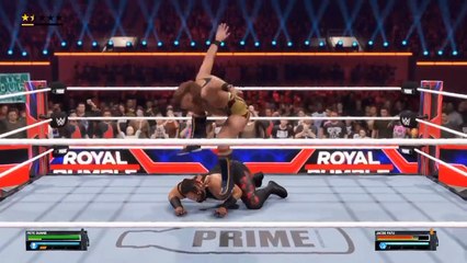 wwe 2k25 gaming peta dune vs jac fatuo wrestling fight