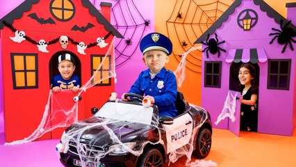 Oliver Helps the Halloween Police Catch the Thief