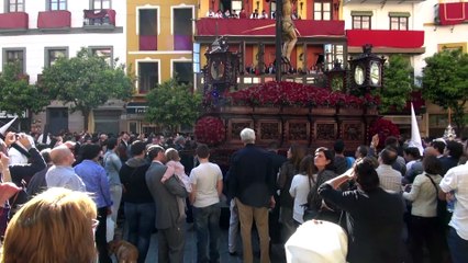 Saeta cristo de la Hermandad de Los Negritos en el Salvador 2016   parte 9