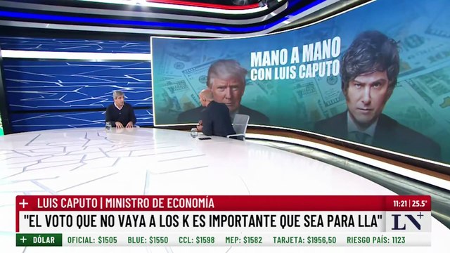 Luis Caputo: Estas elecciones son más importantes que las presidenciales