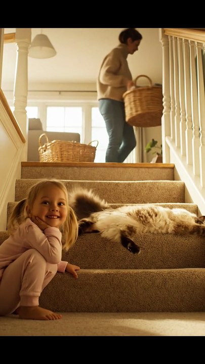 The Brave Cat That Saved a Falling Child | Heart-Touching Short Emotional Story