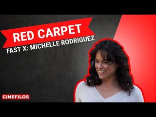 Michelle Rodriguez alla premiere di Roma di Fast X