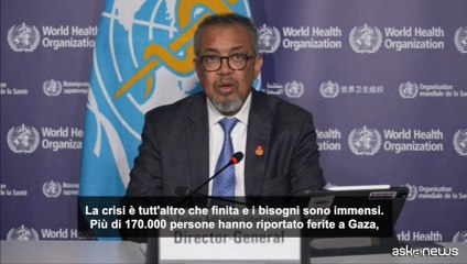 L'Oms: nessuna riduzione della fame a Gaza dopo la tregua
