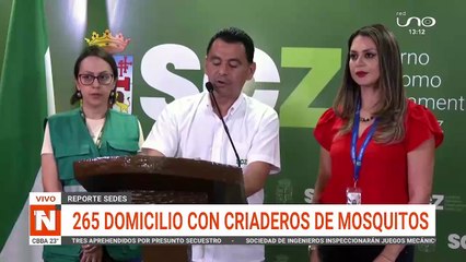 EL SEDES INFORMA QUE HAY SEIS DISTRITOS EN EMERGENCIA Y 7 EN ESTADO DE ALARMA POR CRIADEROS DE MOSQUITOS