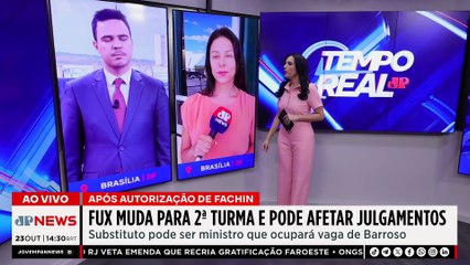 Edson Fachin autoriza transferência de Luiz Fux para 2ª turma do STF