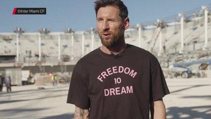 Inter Miami - Messi : "C'est une joie de prolonger ici"