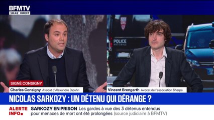 SIGNÉ CONSIGNY - Nicolas Sarkozy incarcéré: "Ce mandat de dépôt démasque les juges, ça montre l'obstination à l'envoyer au trou ", affirme Charles Consigny