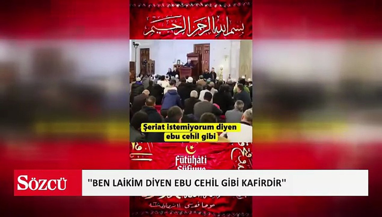 Halil Konakçı: ''Ben Laikim diyen Ebu Cehil gibi kafirdir''
