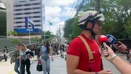 Tenente do Corpo de Bombeiros fala sobre incêndio em faculdade