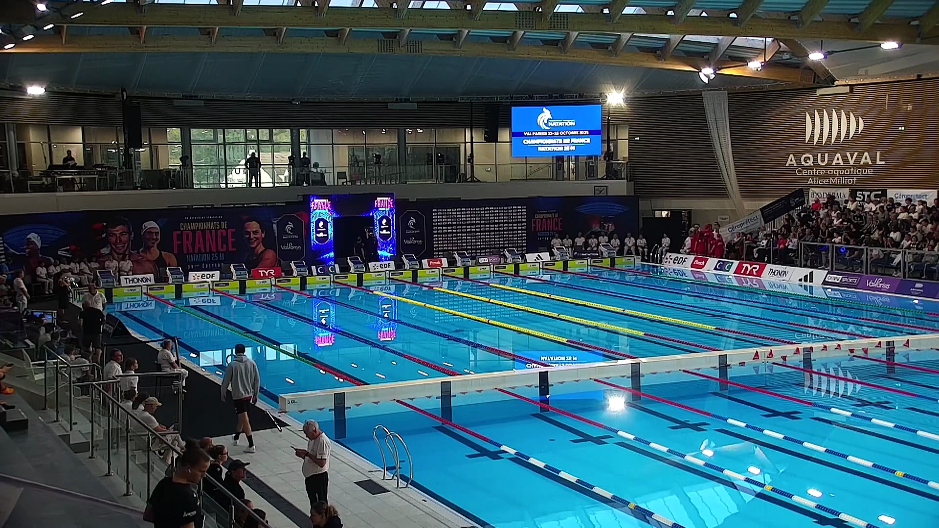 Championnats de France Natation 25m - Jour 1