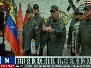 Vcpte. Sect. Padrino López destaca que la tarea de la defensa de la patria es de todo el pueblo