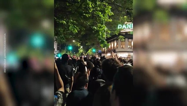 En el cumpleaños de Charly, la Patria no se vende fue uno de los hits en el festejo