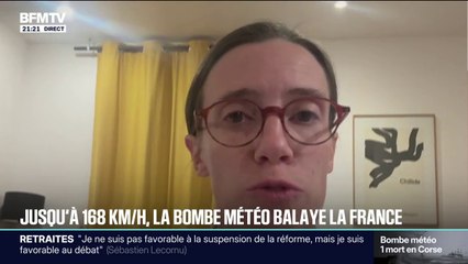 Tempête Benjamin: "Aucune victime dans les Alpes-Maritimes", détaille Aurélie Lebourgeois, directrice de cabinet du préfet des Alpes-Maritimes