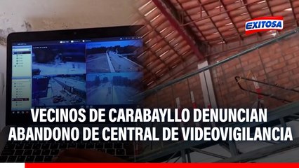 Vecinos de Carabayllo denuncian abandono de central de videovigilancia tras asesinato de policía