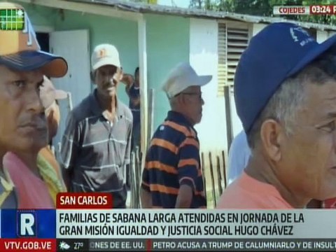 Cojedes | 350 Familias beneficiadas con jornada de atención de salud en el municipio San Carlos