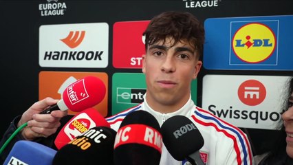 Afonso Moreira : « Je suis très heureux d'avoir marqué » - Foot - Ligue Europa - Lyon