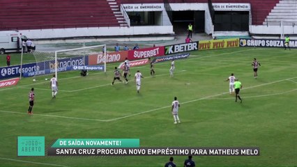Santa Cruz procura novo empréstimo para Matheus Melo