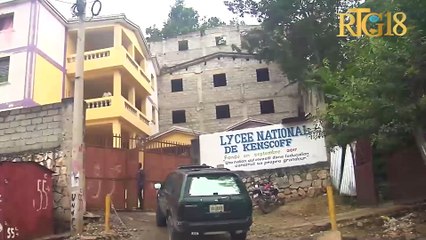 Massillon JEAN vizite nouvo lokal "Lycée National de Kenscoff" la