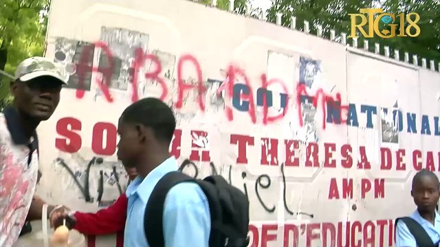 Gwo Tansyon Delmas 75 akoz mouvman pwotestasyon Elèv lycée yo.