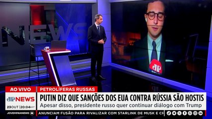 Putin classifica medidas contra Rússia como "ato hostil"