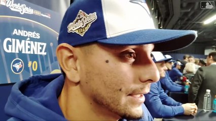 Andrés Giménez habla sobre la Serie Mundial