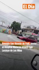 Avenida San Vicente de Paúl, frente al Hospital Materno Infantil San Lorenzo de Los Mina