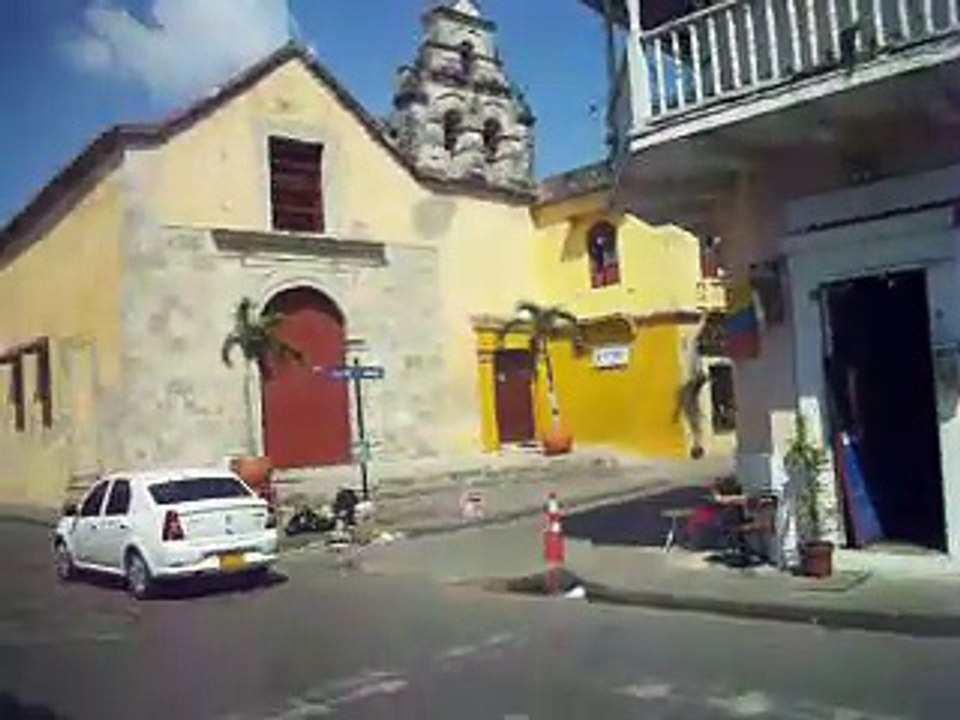 Calle La Media Luna en Cartagena, Colombia