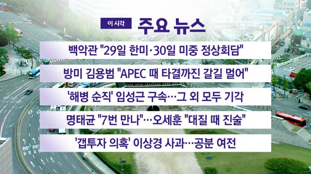 [YTN 실시간뉴스] 백악관 29일 한미·30일 미중 정상회담 / YTN