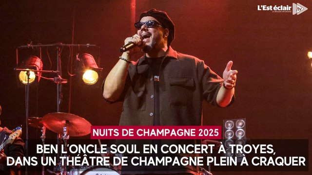 Ben l’Oncle Soul en concert à Troyes, à l'occasion des Nuits de Champagne 2025
