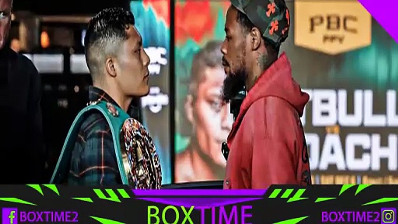 ISSAC PITBULL CRUZ HABLARA CON LOS PUÑOS CONTRA LAMONT ROACH JR ESPERO QUE SE PARE A PELEAR