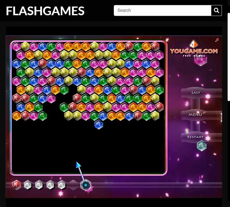 Shoot The Gems (Flash Game)