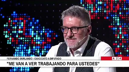 Burlando: "Mi objetivo es ser presidente"