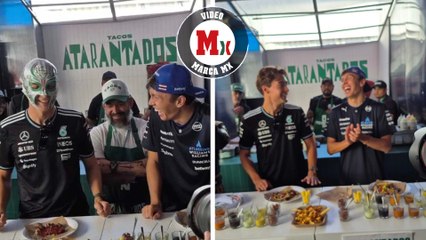 GP de México: George Russell y Alex Albon presumen de su faceta como taqueros en tierra azteca
