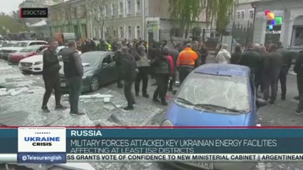 Russia | Military forces attacked key Ukrainian energy facilities affecting at least 152 districts