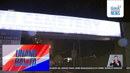 Ilang bibisita at maglilinis sa mga puntod, maagang dumating sa Manila North Cemetery | Unang Balita