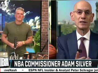 Adam Silver says more regulation is needed to protect the NBA from gambling-related game manipulation and bad fan behavior.  (via patmcafeeshow)